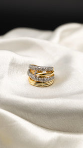 Elara Stack Statement Ring